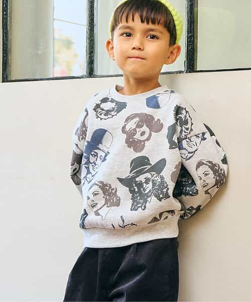 3色3柄総柄トレーナー