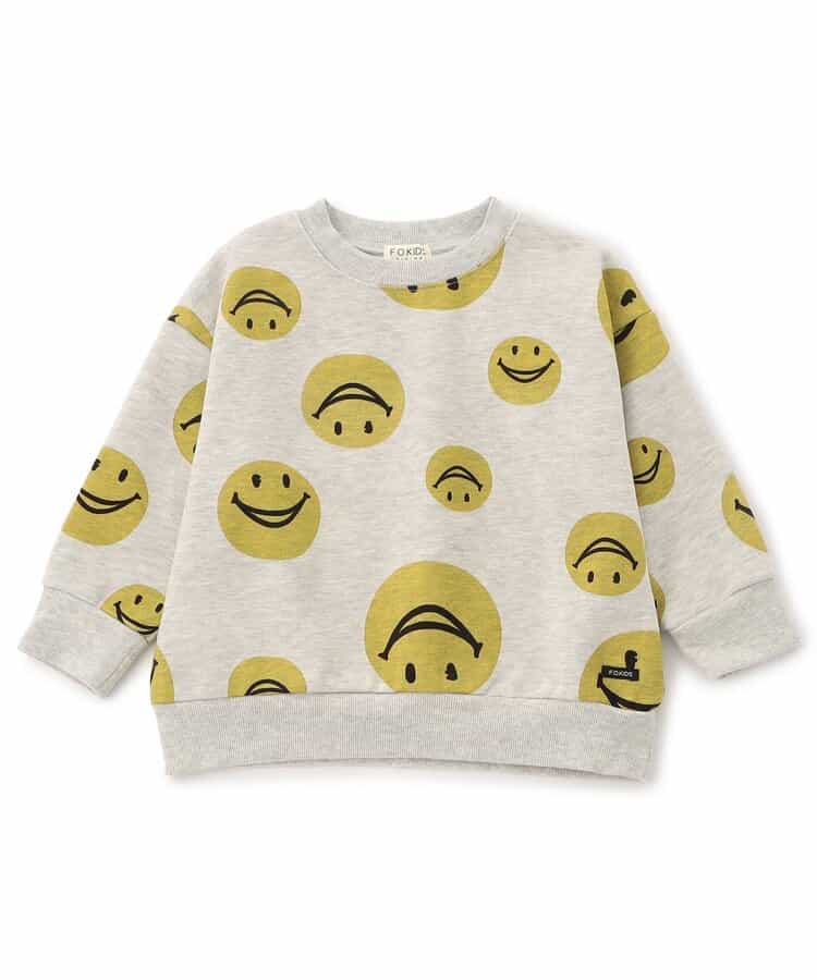 3色3柄総柄トレーナー