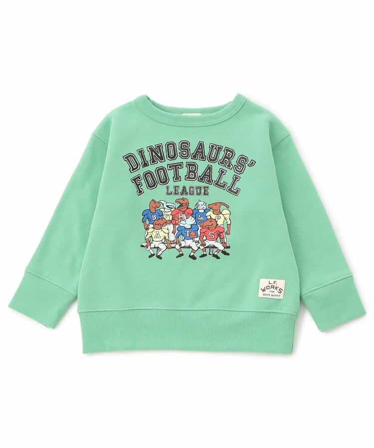 カレッジロゴ風DINOトレーナー