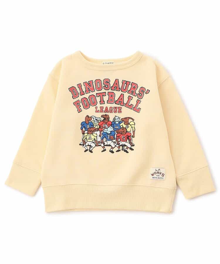 カレッジロゴ風DINOトレーナー