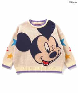 ディズニーキャラクター/ニットプルオーバー_マシンウォッシャブル