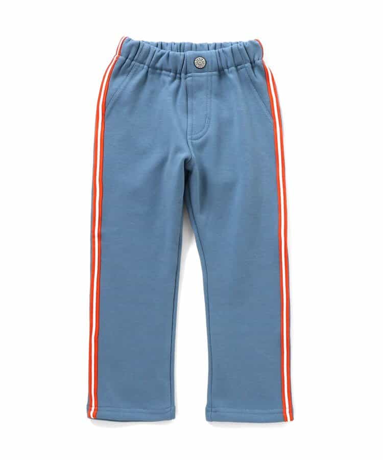 裏シャギーサイドラインパンツ  10分丈