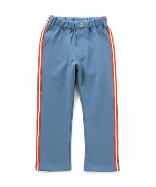 裏シャギーサイドラインパンツ  10分丈