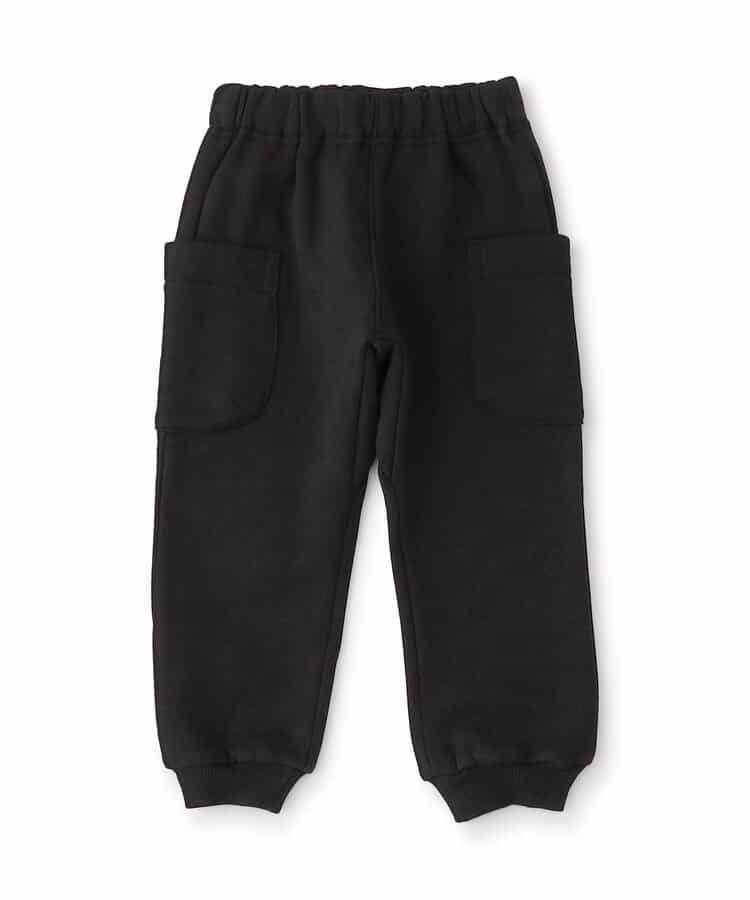 あったか素材のゆったりカットソーパンツ  10分丈