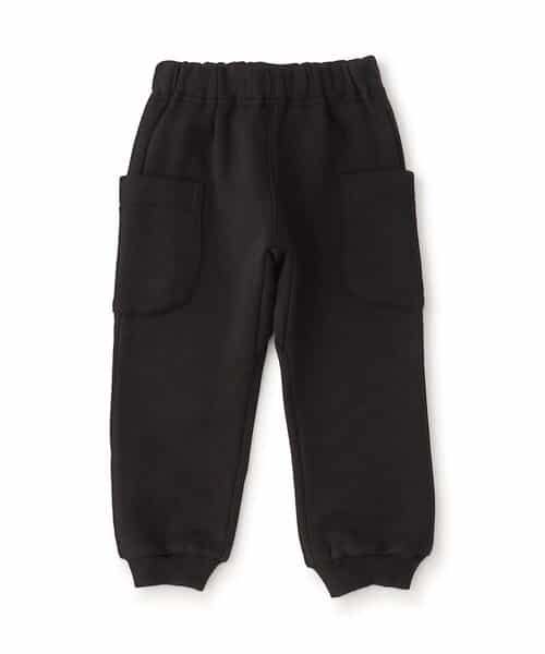 あったか素材のゆったりカットソーパンツ  10分丈