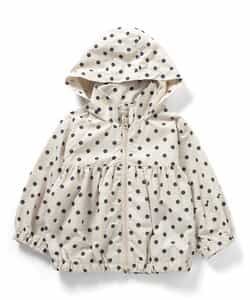 フード収納可能ウィンドブレーカー