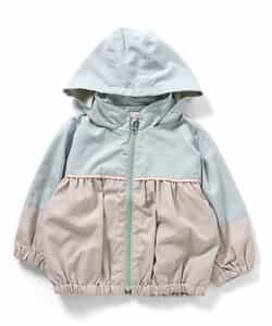 フード収納可能ウィンドブレーカー