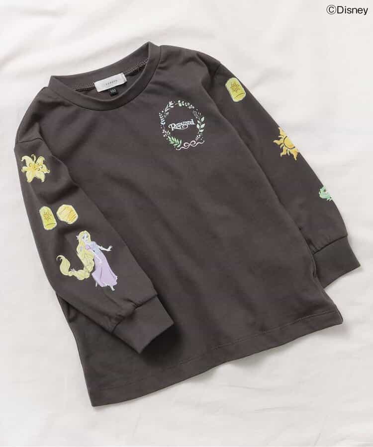 ★SALE★ディズニーキャラクター/プリンセス 袖モチーフTシャツ