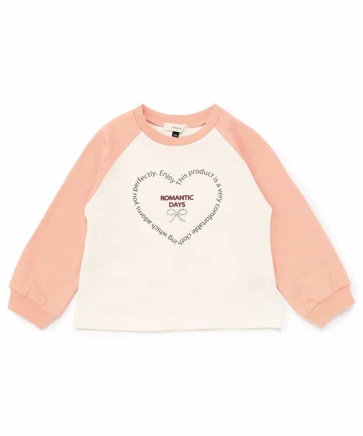 ガーリーラグラン袖Tシャツ