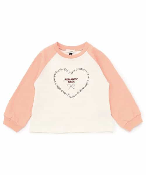 ガーリーラグラン袖Tシャツ