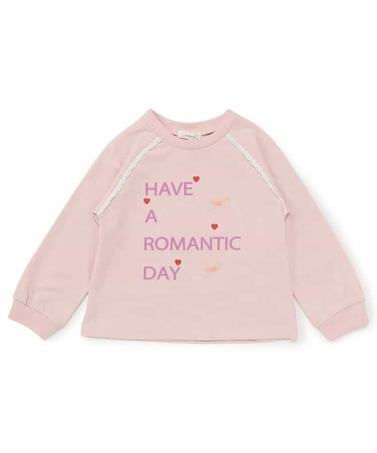 ガーリーラグラン袖Tシャツ