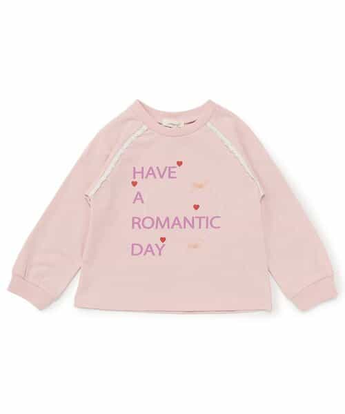 ガーリーラグラン袖Tシャツ