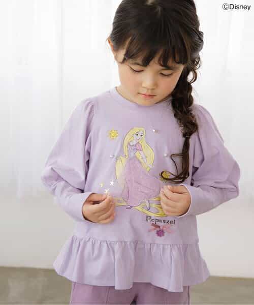 ★SALE★ディズニーキャラクター/プリンセス ガーリーモチーフTシャツ