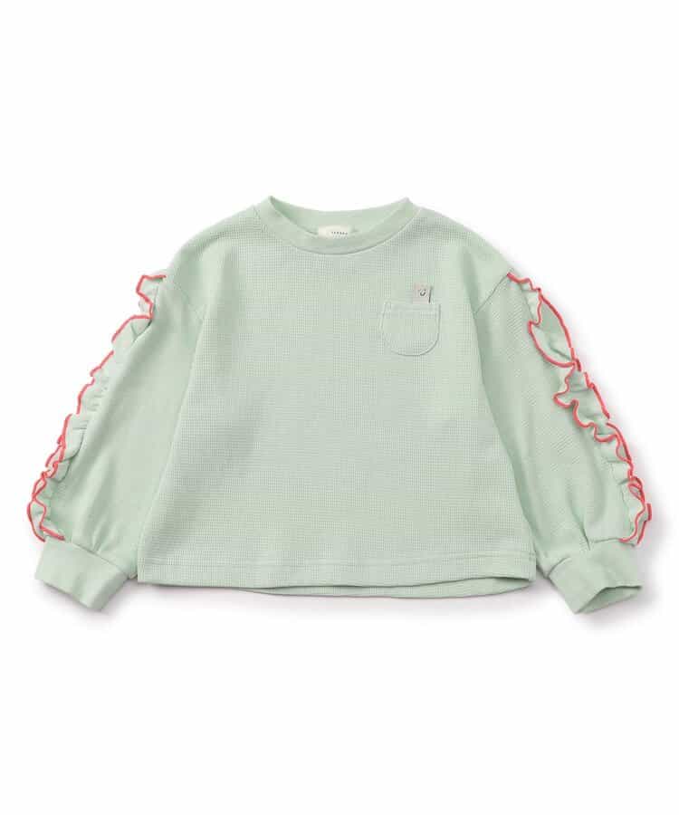 名札が付けれる！フリルTシャツ