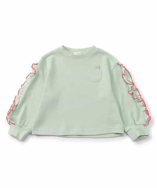 名札が付けれる！フリルTシャツ