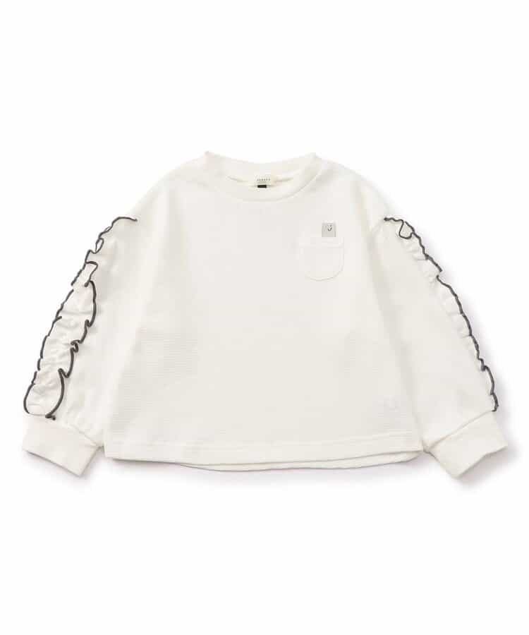 名札が付けれる！フリルTシャツ