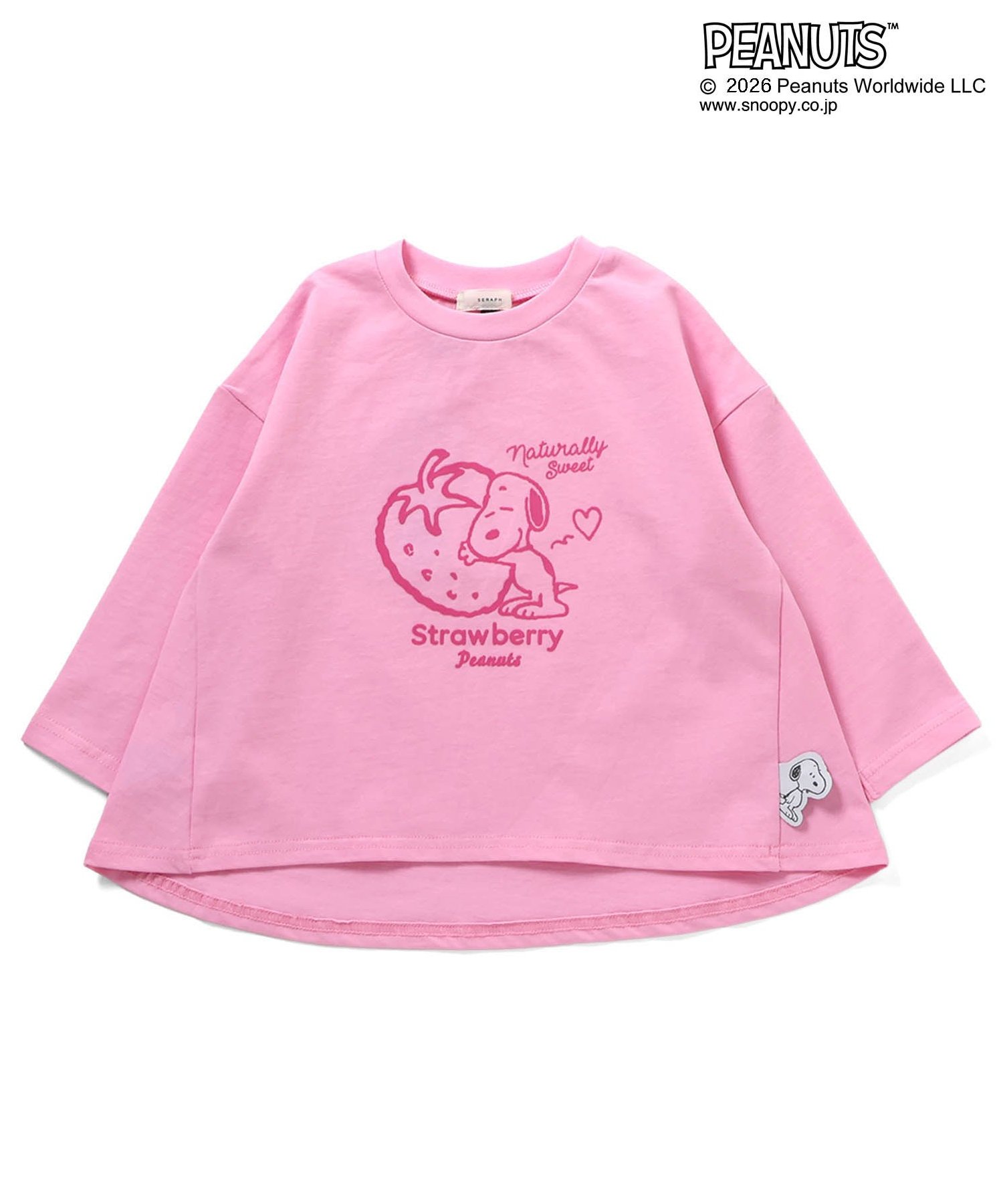 ☆SALE☆名札のつけられる！フリルTシャツ（S106096）|SERAPH（セラフ