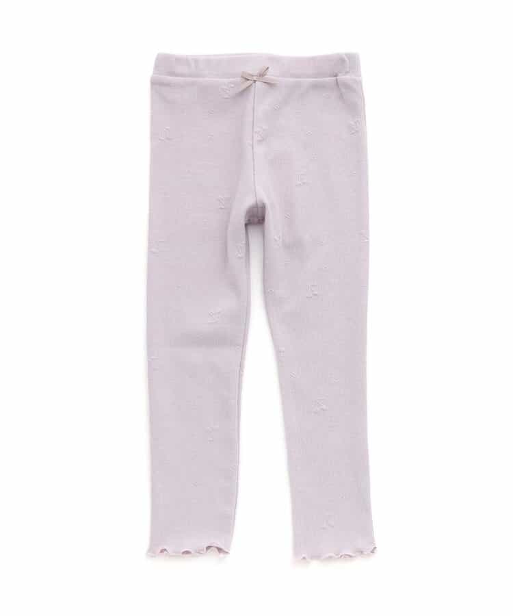 ★SALE★さくらんぼジャガードレギンス 10分丈