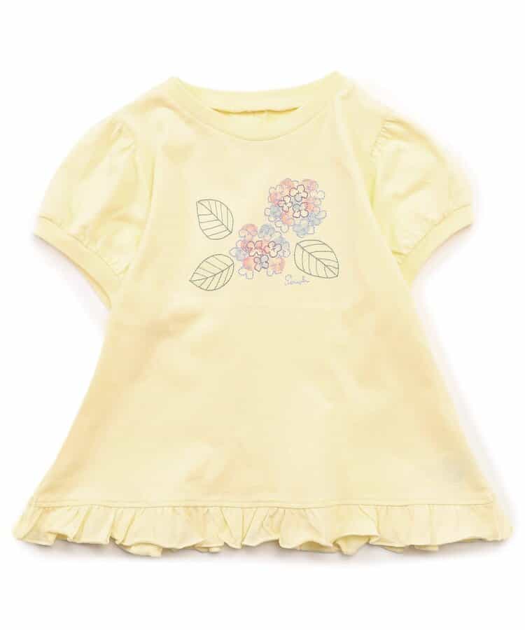 ★SALE★デイリーあじさいモチーフTシャツ