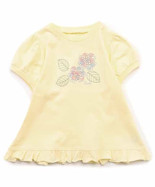 ★SALE★デイリーあじさいモチーフTシャツ