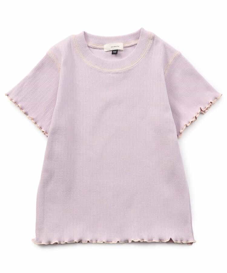 ステッチ配色ベーシックT