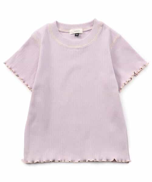 ステッチ配色ベーシックT