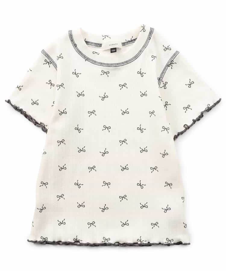 ステッチ配色ベーシックT