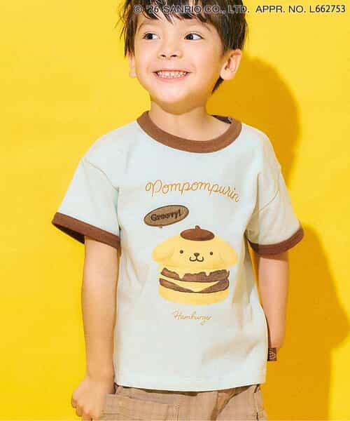 ポムポムプリン リンガーTシャツ