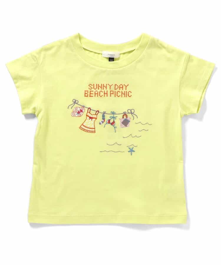 ★SALE★リゾート刺繍Tシャツ