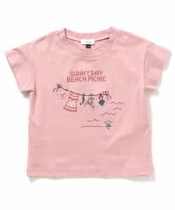 ☆SALE☆リゾート刺繍Tシャツ（S207105）|SERAPH（セラフ