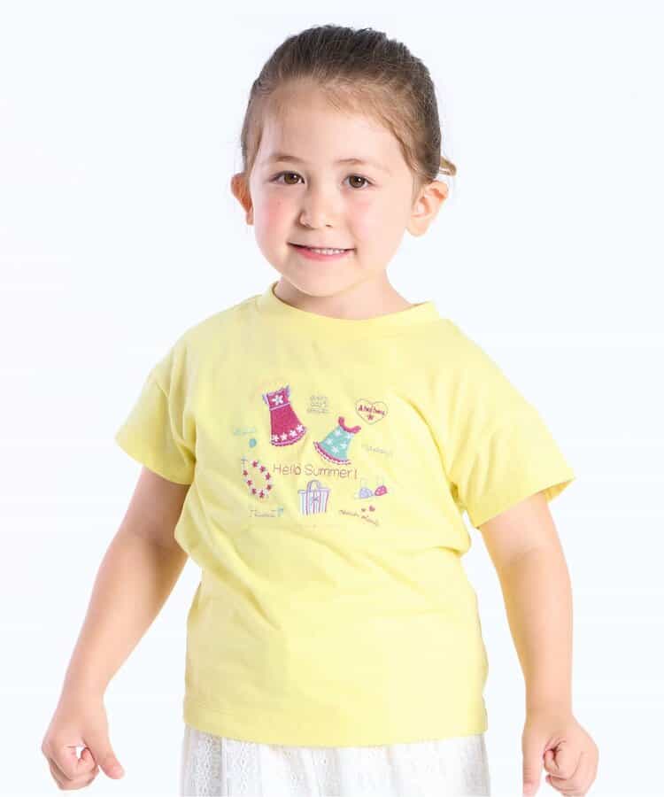 ハワイアン刺繍Tシャツ