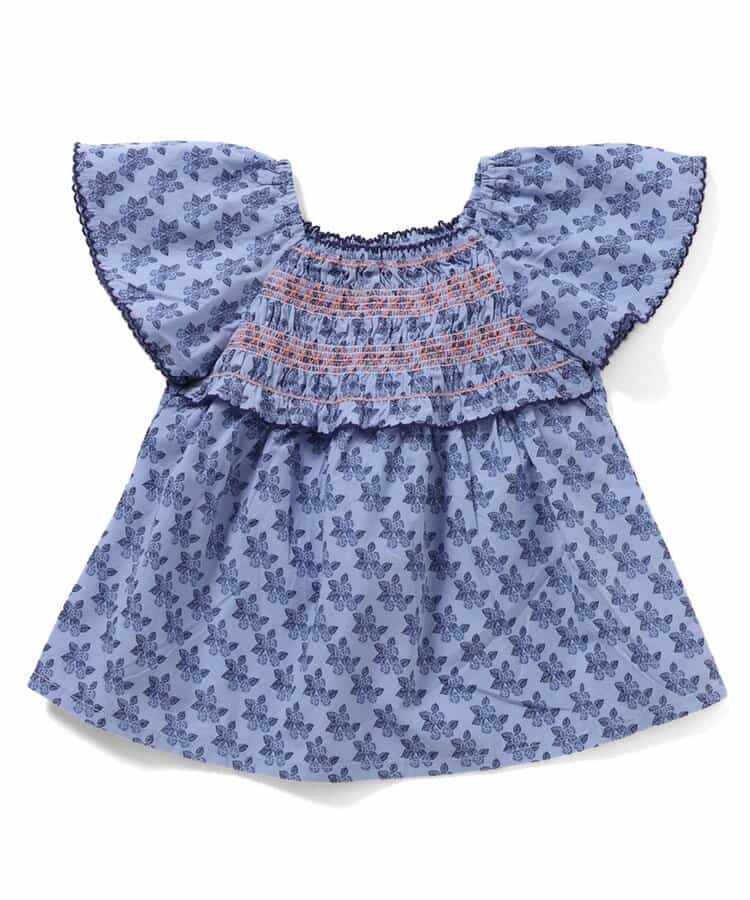 エスニック柄ブラウス