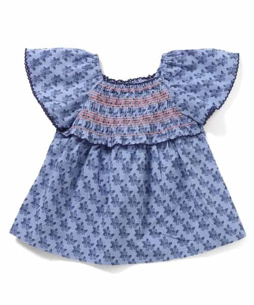 エスニック柄ブラウス