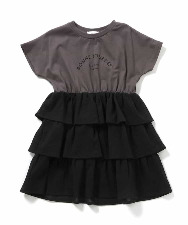 ティアードドッキングワンピース