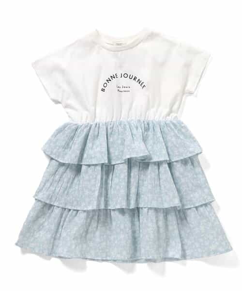 ティアードドッキングワンピース