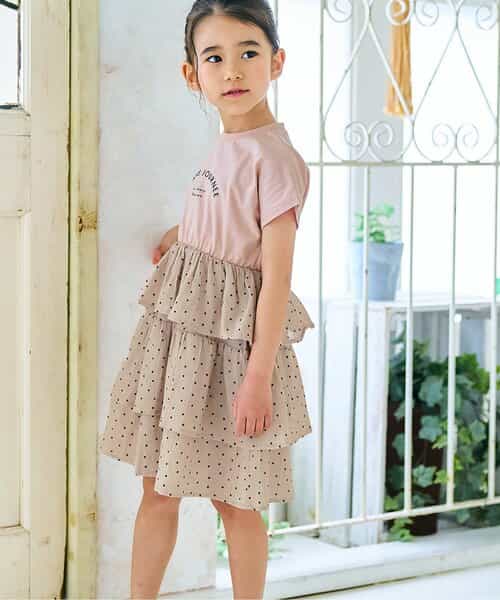 ティアードドッキングワンピース