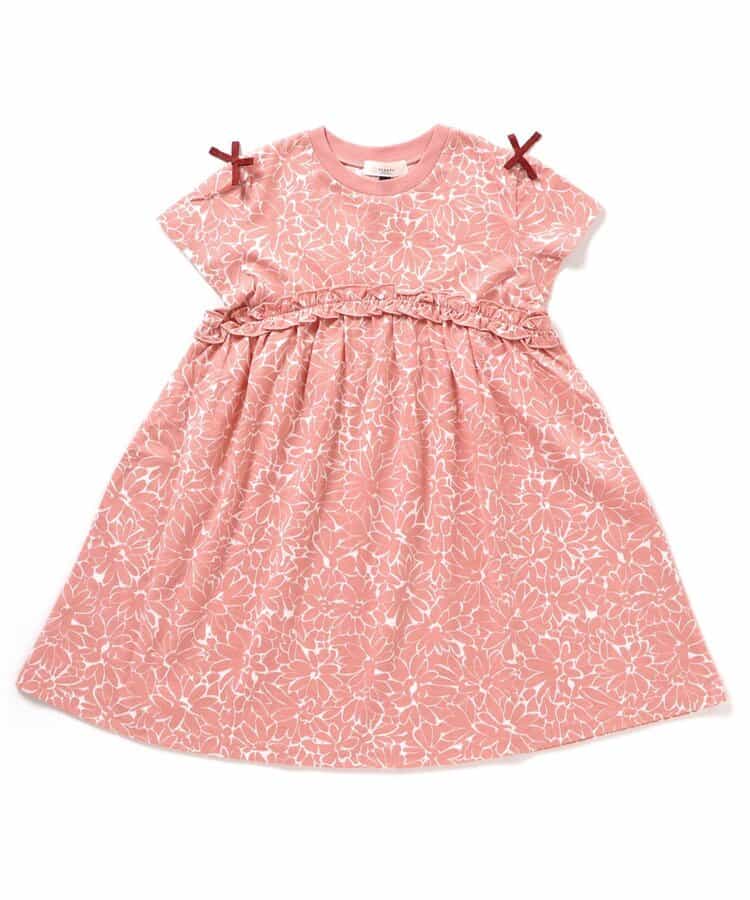 ★SALE★ウエストフリルカットソーワンピース