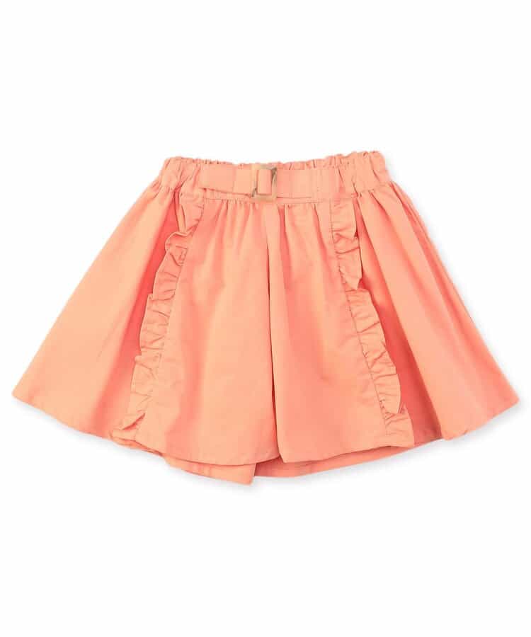 ☆SALE☆たっぷりフレアのキュロットパンツ ショート丈（S223015