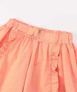 ☆SALE☆たっぷりフレアのキュロットパンツ ショート丈（S223015