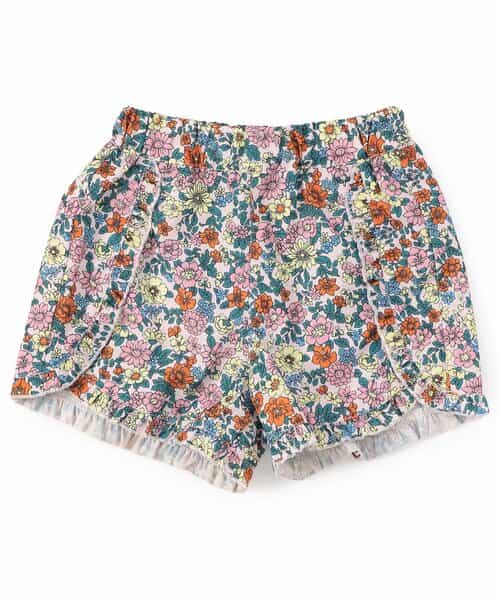 水陸両用フリルショートパンツ_UVカット_撥水加工