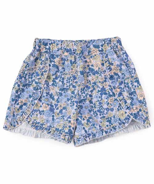 水陸両用フリルショートパンツ_UVカット_撥水加工