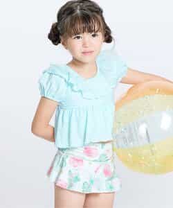 ★SALE★リゾート フリルセパレート水着_UVカット