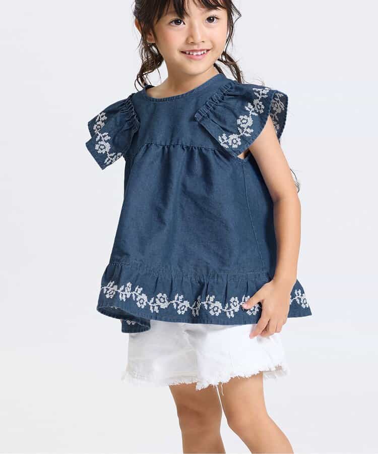 【リンク】2wayクロス刺繍ブラウス