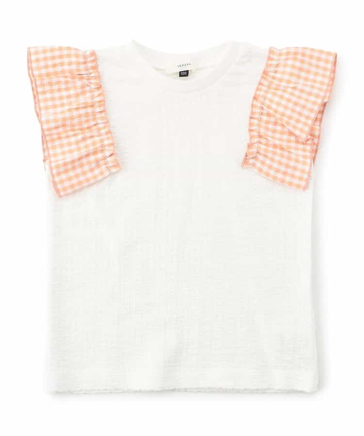 ★SALE★袖フリルガーリータンクトップ