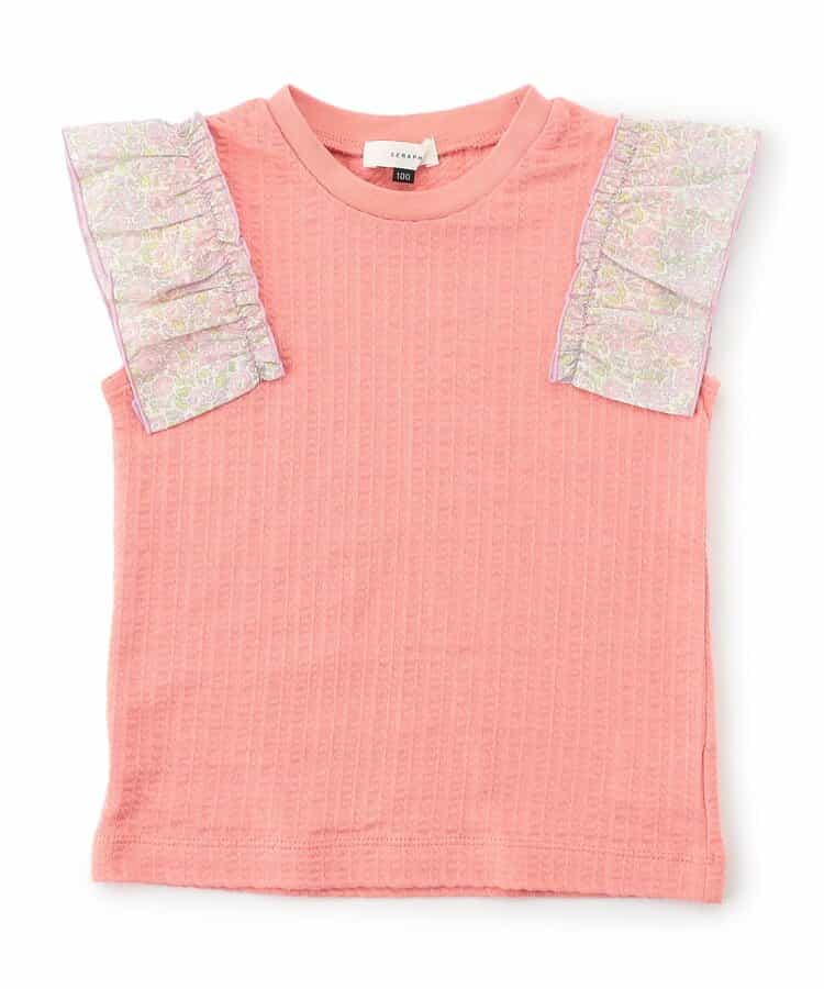 ★SALE★袖フリルガーリータンクトップ