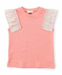 ★SALE★袖フリルガーリータンクトップ