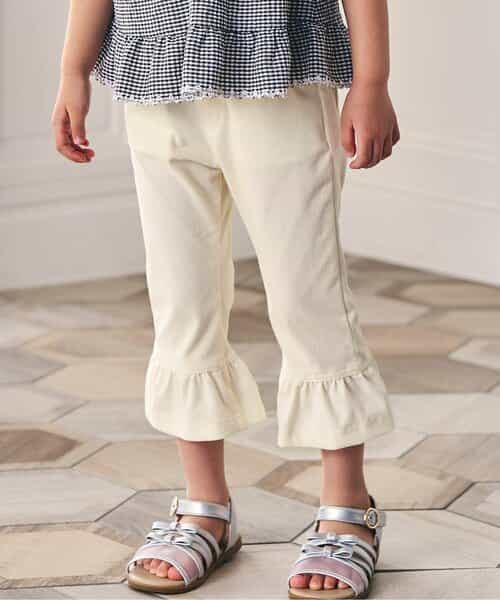 ★SALE★【接触冷感】ひんやりカプリパンツ  8分丈