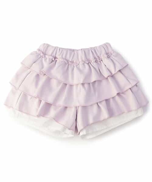 ☆4/28(火)お昼12:59まで3点10％OFF☆ティアードカットソーパンツ  ショート丈