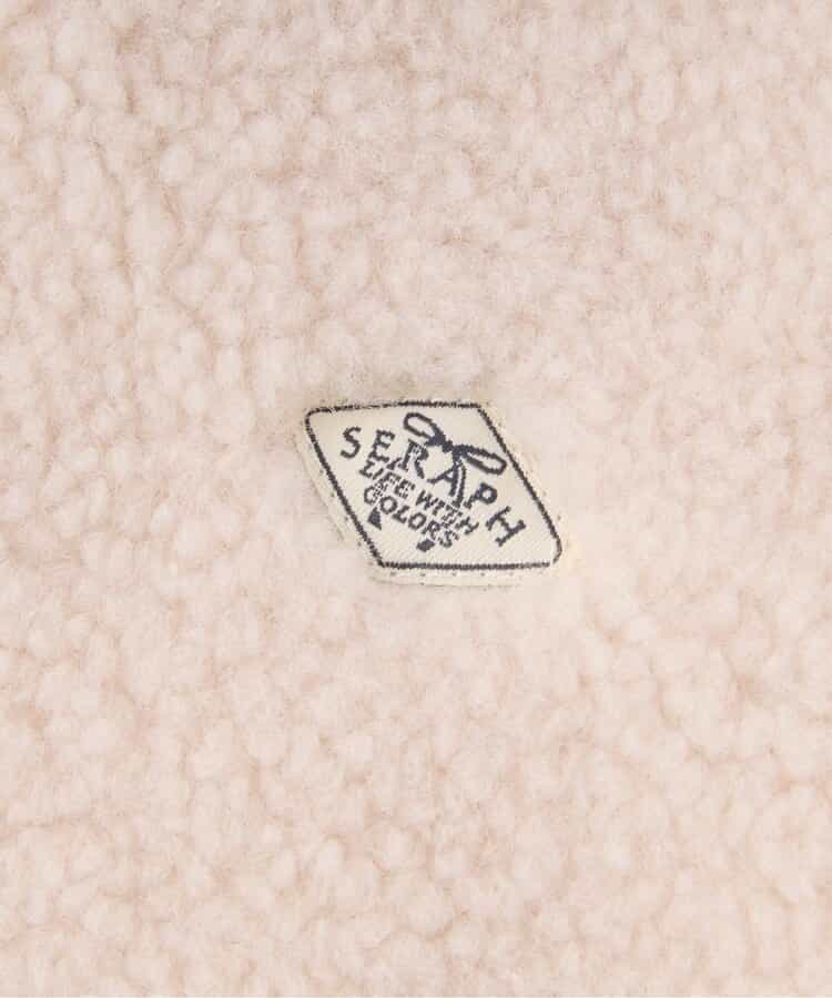 ふわもこお花キルトリバーシブルジャケット_956510