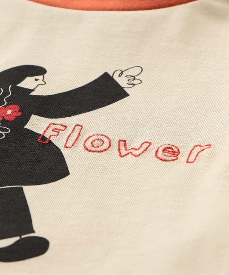 グラフィックデザインプリントTシャツ_932186